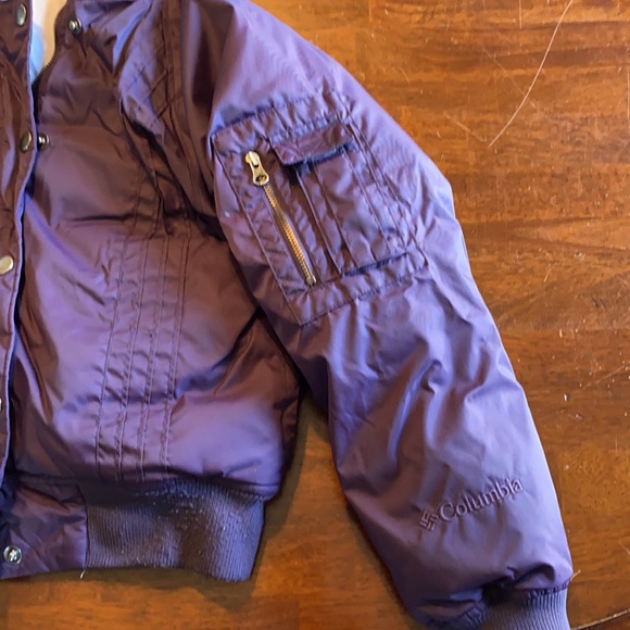 Reversible Columbia Winter Coat Girls 10/12 - Picture 3 of 10